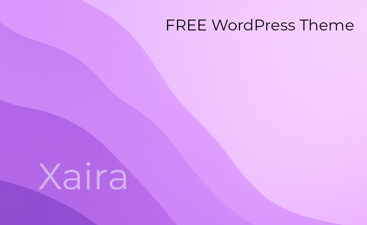 Xaira is a FREE WordPress Theme